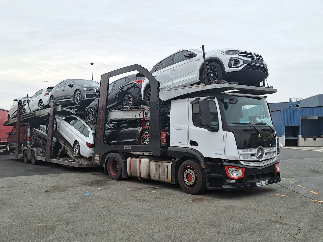 Transporte de vehículos con máxima protección