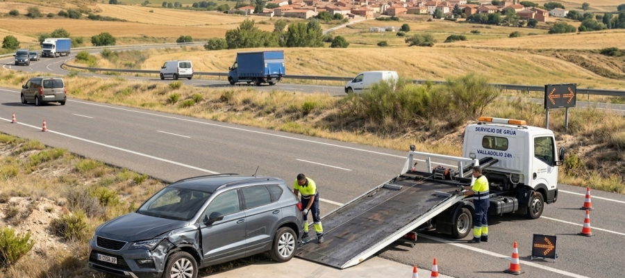diferencias entre grua y camion portacoches en asistencia en carretera